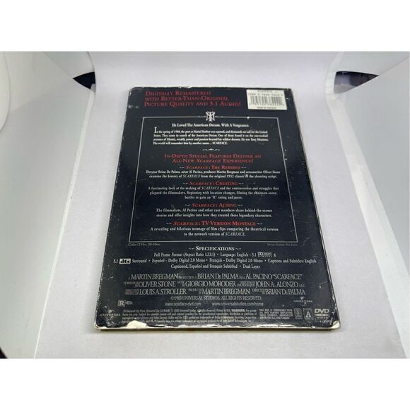 Scarface Two Disc Anniversary Edition DVDs - Picture 2 of 7